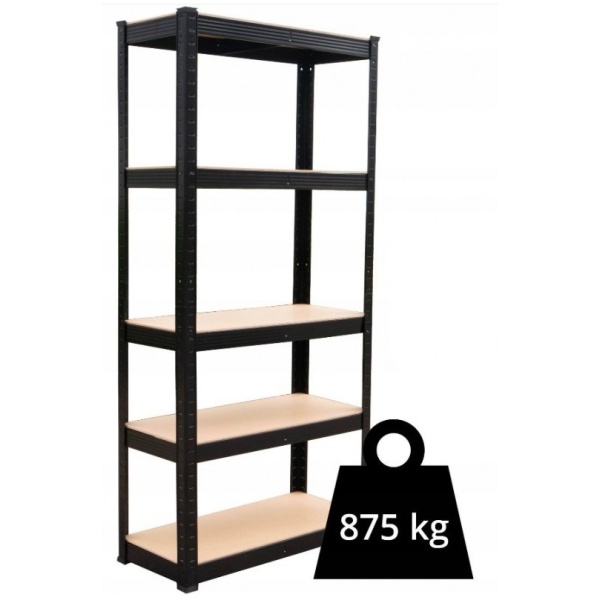 REGAŁ MAGAZYNOWY P9030 CZARNY