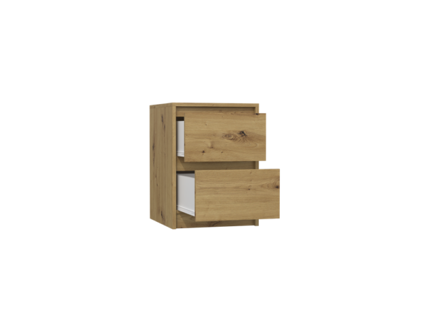 K2 KARO SZAFKA NOCNA 2 SZUFLADY ARTISAN - obrazek 2