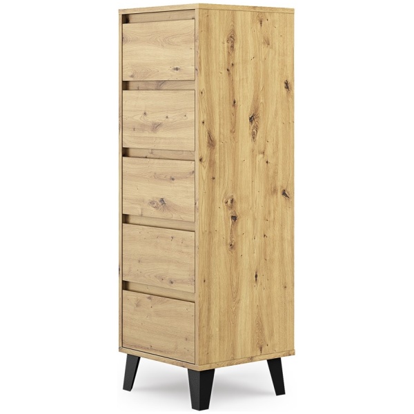KOMODA SCANDI 5SZUFLAD ARTISAN