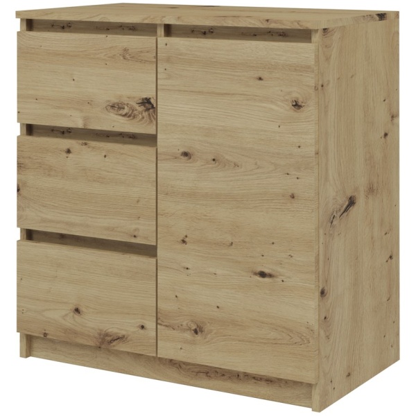 KOMODA 1 DRZWI 3 SZUFLADY ARTISAN KOMPLET