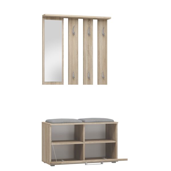 GARDEROBA OPAL SONOMA KOMPLET - obrazek 2