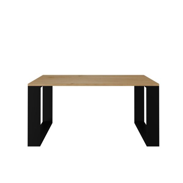 STOLIK KAWOWY MODERN ARTISAN NOGA CZARNA - obrazek 2