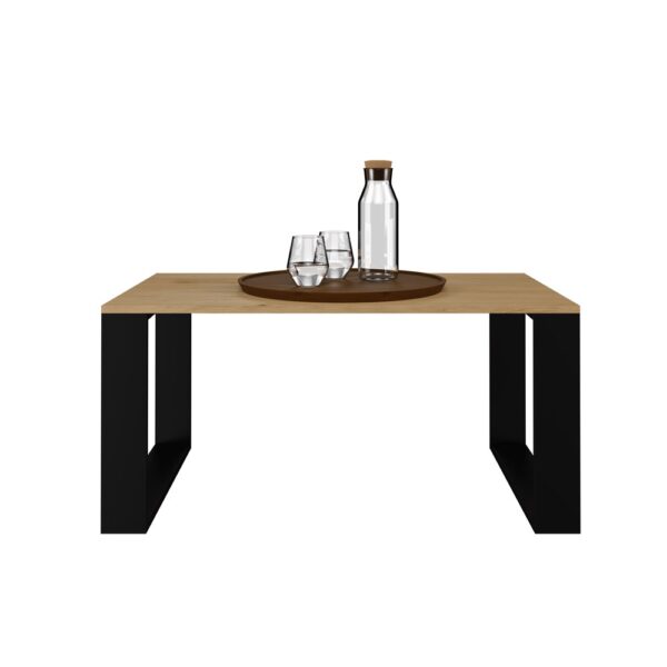 STOLIK KAWOWY MODERN ARTISAN NOGA CZARNA - obrazek 3
