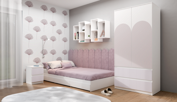 Szafka nocna Malwa M2/ARTESO PINK - obrazek 4