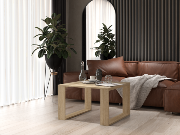 STOLIK KAWOWY MODERN MINI SONOMA - obrazek 3