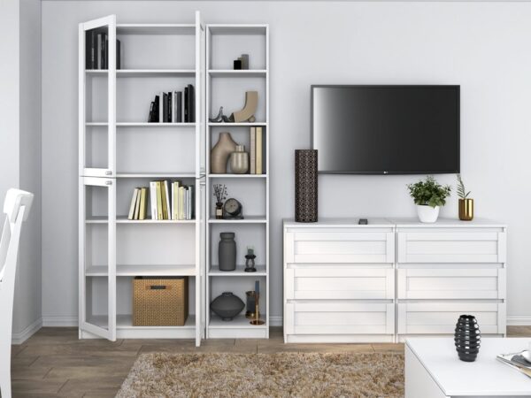 WITRYNA 40CM PAFOS BIAŁA - obrazek 3