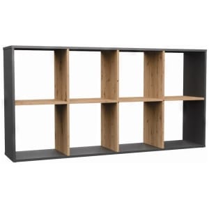 REGAŁ MALAX 2X4 ANTRACYT/ARTISAN