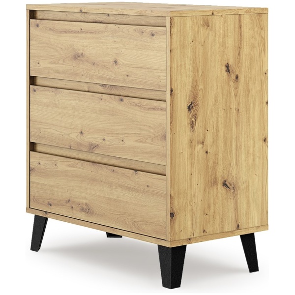 KOMODA SCANDI 3SZUFLADY ARTISAN