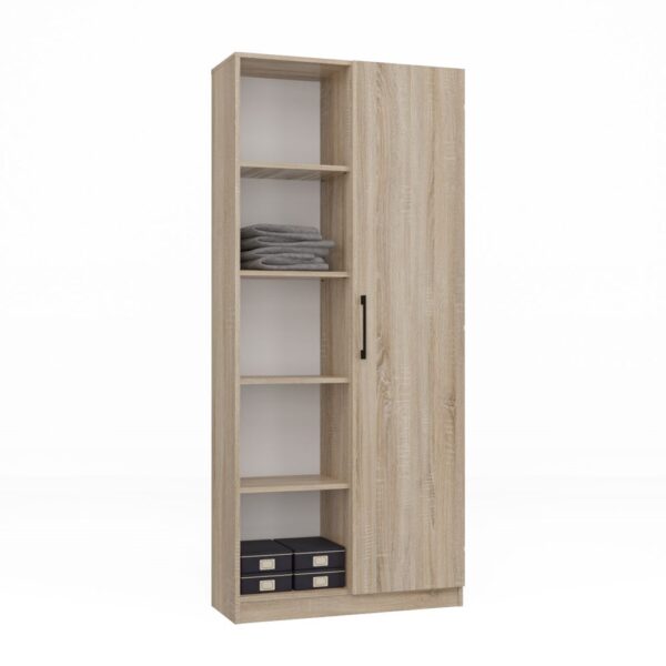 REGAŁ 80CM DRZWI SONOMA KOMPLET - obrazek 2