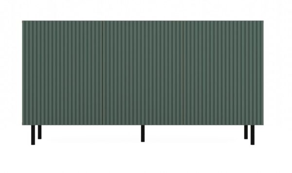 KOMODA KAMA 3 DRZWI SLIM ARTISAN/ZIELEŃ KOMPLET - obrazek 4