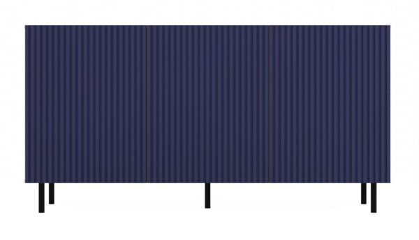 KOMODA KAMA 3 DRZWI SLIM ARTISAN/GRANAT KOMPLET - obrazek 4