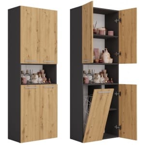 SŁUPEK ŁAZ. NEL ANT/ART 1 KOSZ DRZWI KRÓTKIE KPL