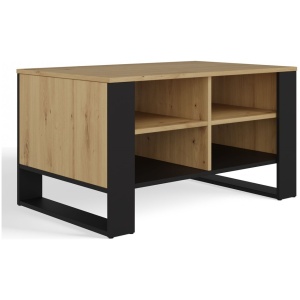 STOLIK KAWOWY MODERN 4P ARTISAN NOGA CZARNA