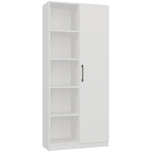 REGAŁ 80CM DRZWI BIEL KOMPLET