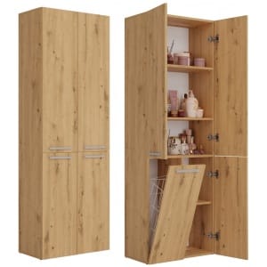 SŁUPEK ŁAZIENKOWY NEL ART 1 KOSZ DRZWI DŁUGIE KPL