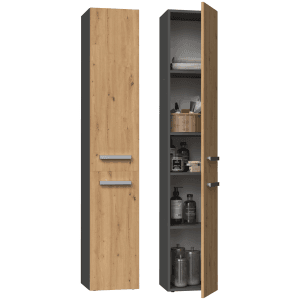 SŁUPEK ŁAZIENKOWY NEL II ANTRACYT ARTISAN